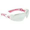 Bolle Rush Plus Clear -Outdoor Equipment 0 1001 bolle rush plus pink white clear