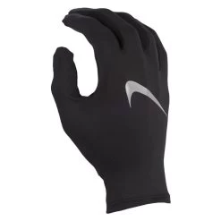 NIKE Miler Running Gloves Silver