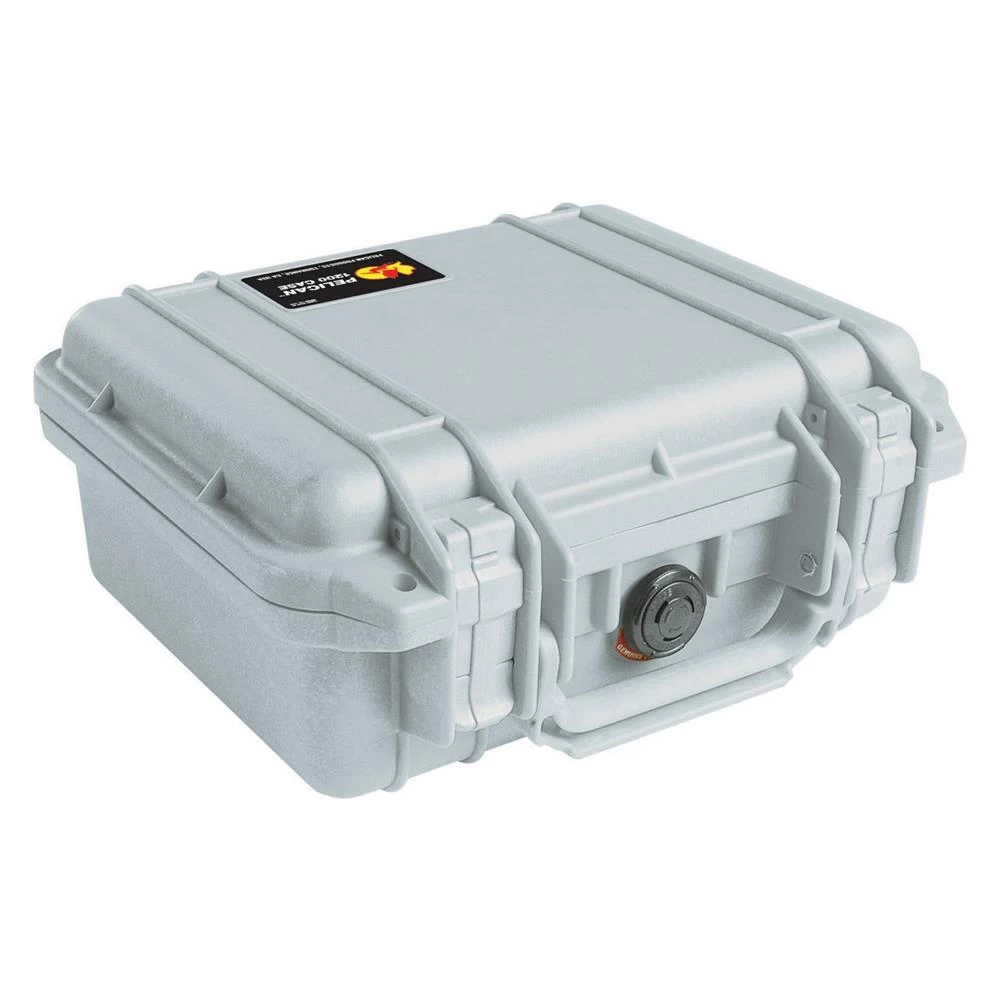 Pelican 1200 Small Case Silver 3 Pelican 1200 Small Case Silver
