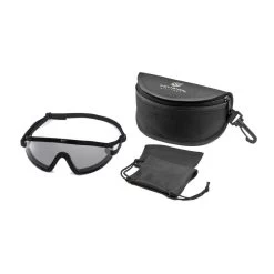 Revision Military Exoshield Full Strap Extreme Low Profile Eyewear System Smoke