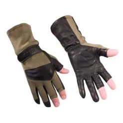 Wiley X USA Aries Flight Gloves Green