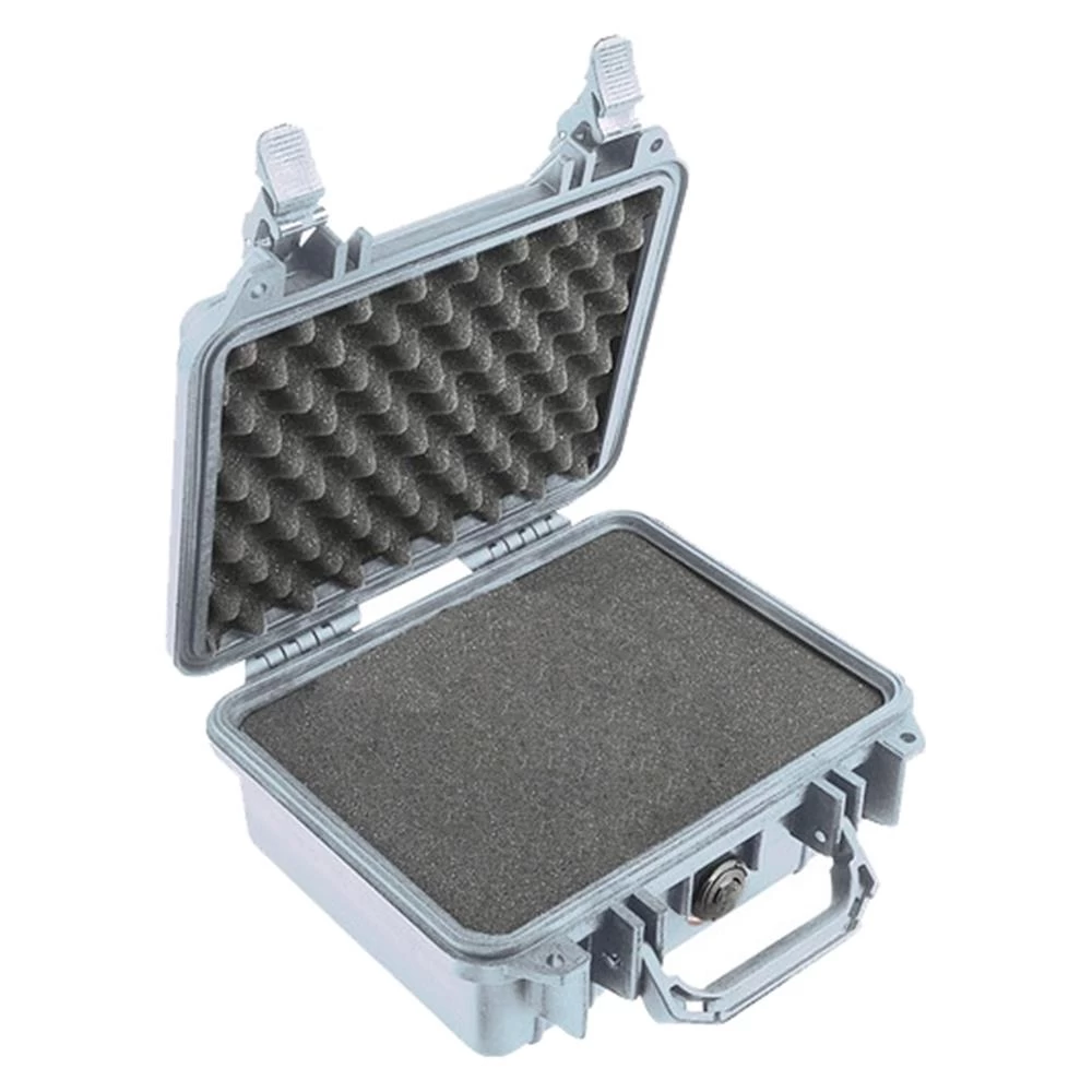 Pelican 1200 Small Case Silver 4 Pelican 1200 Small Case Silver - Image 2