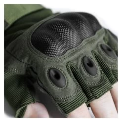Mission Made Fingerless Hellfox Gloves Green -Outdoor Equipment 2 1001 mission made fingerless hellfox gloves od green