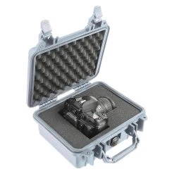 Pelican 1200 Small Case Silver 7 Pelican 1200 Small Case Silver -Outdoor Equipment 2 1001 pelican 1200 small case silver