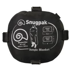 Snugpak Jungle Blanket Black -Outdoor Equipment 4 1001 snugpak jungle blanket black