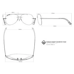 Hazard 4 Cluster Sunglasses Silver 13 Hazard 4 Cluster Sunglasses Silver -Outdoor Equipment 5 1001 hazard 4 cluster sunglasses silver